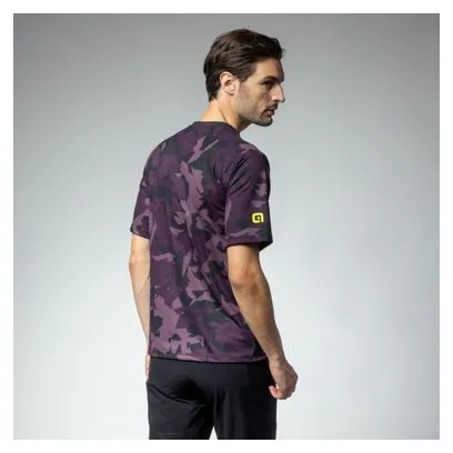 Alé Corner Short Sleeve Jersey Purple