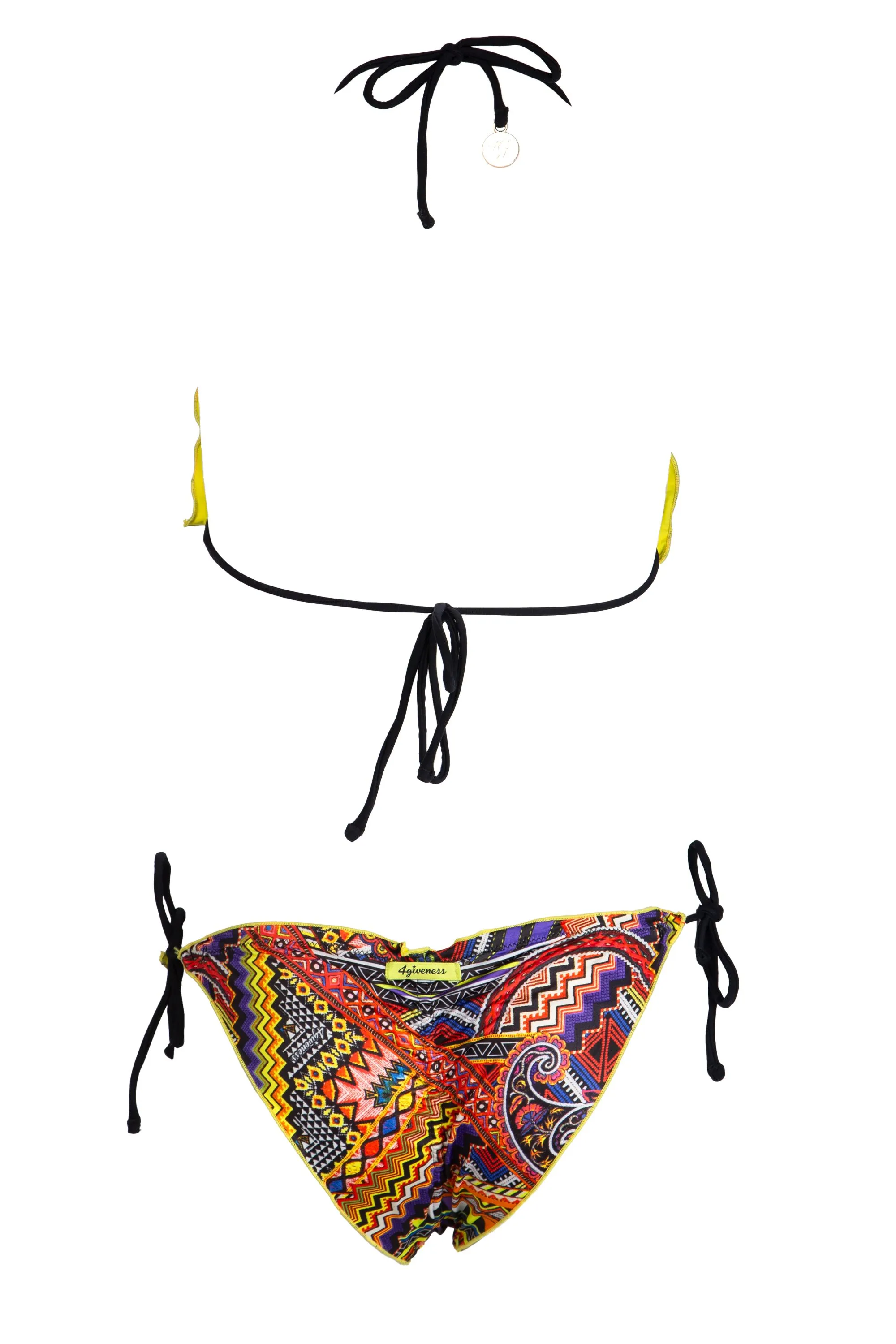 Bikini a Triangolo 4giveness da Donna a Fantasia Geometrica