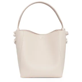 Borsa Cabachic mini in pelle beige