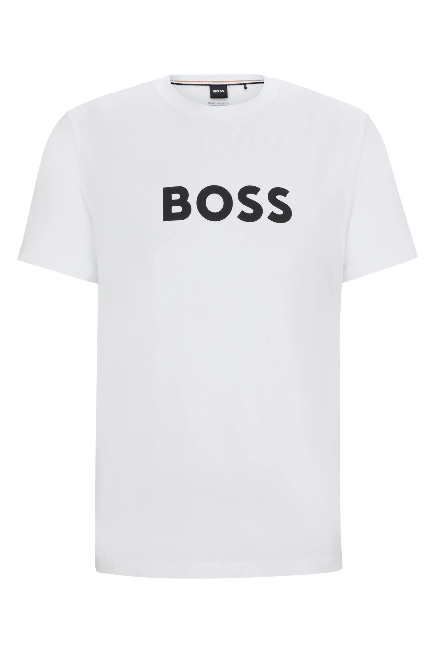 BOSS - T-shirt in jersey con logo Stampa