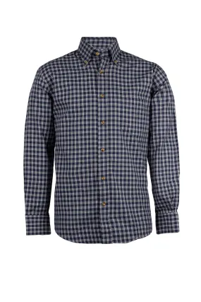 Camicia flanella rasata uomo quadretti