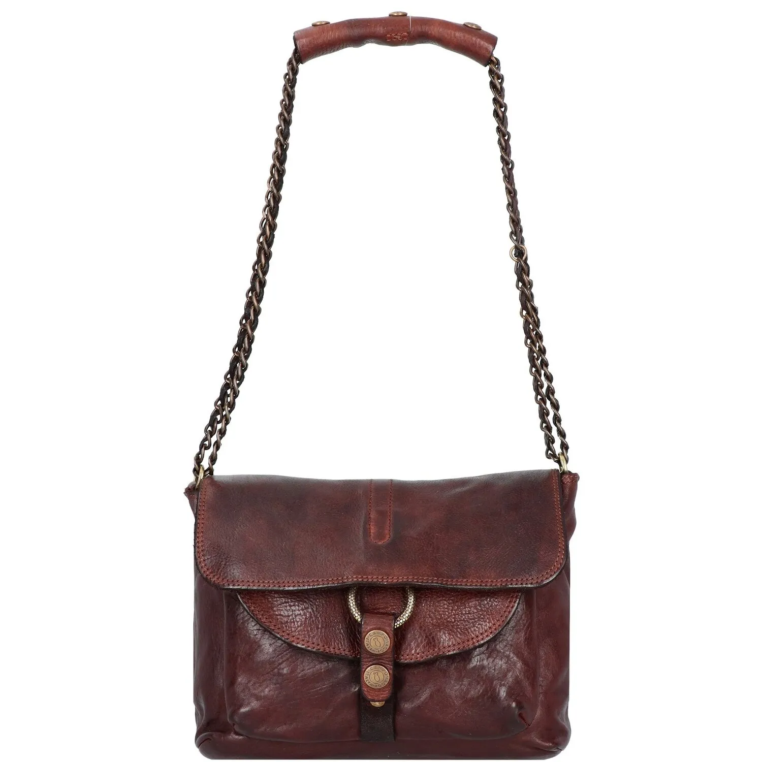 Campomaggi Borsa a tracolla in pelle 24 cm