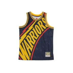 CANOTTA BASKET NBA BIG FACE JERSEY GOLWAR ORIGINAL TEAM COLORS