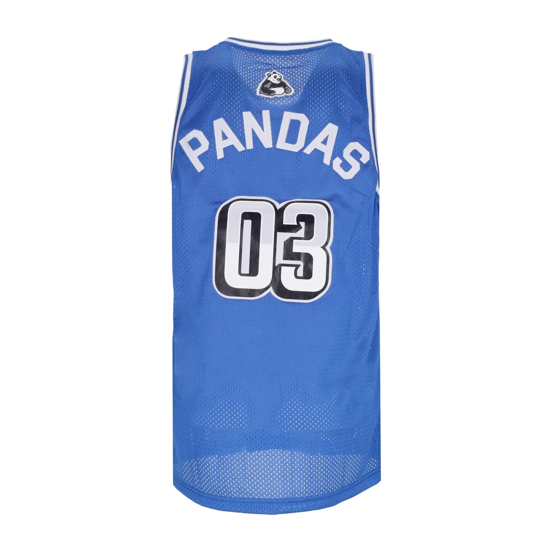 Canotta Basket Uomo Basketball Jersey Atipici Pandas Blue