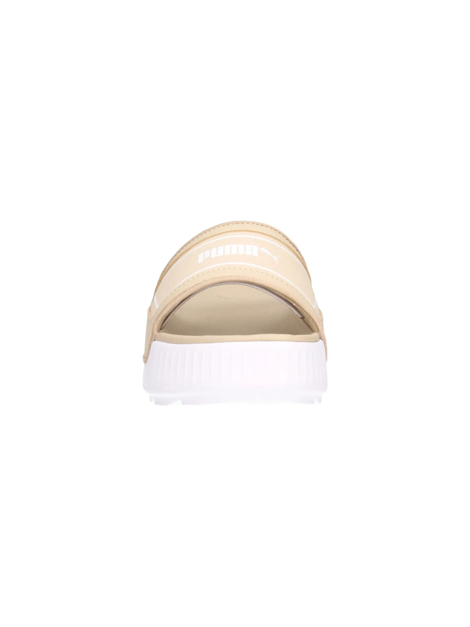 Ciabatta platform Puma Karmen da donna beige