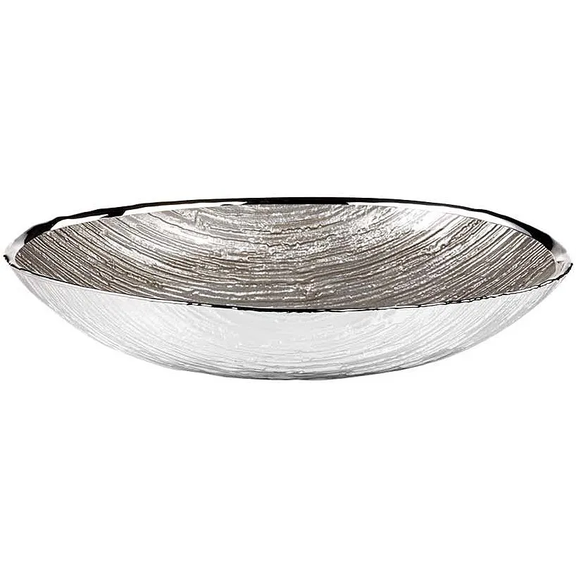 Ciotola Argenesi Granito colore Beige, Grigio/Argento
