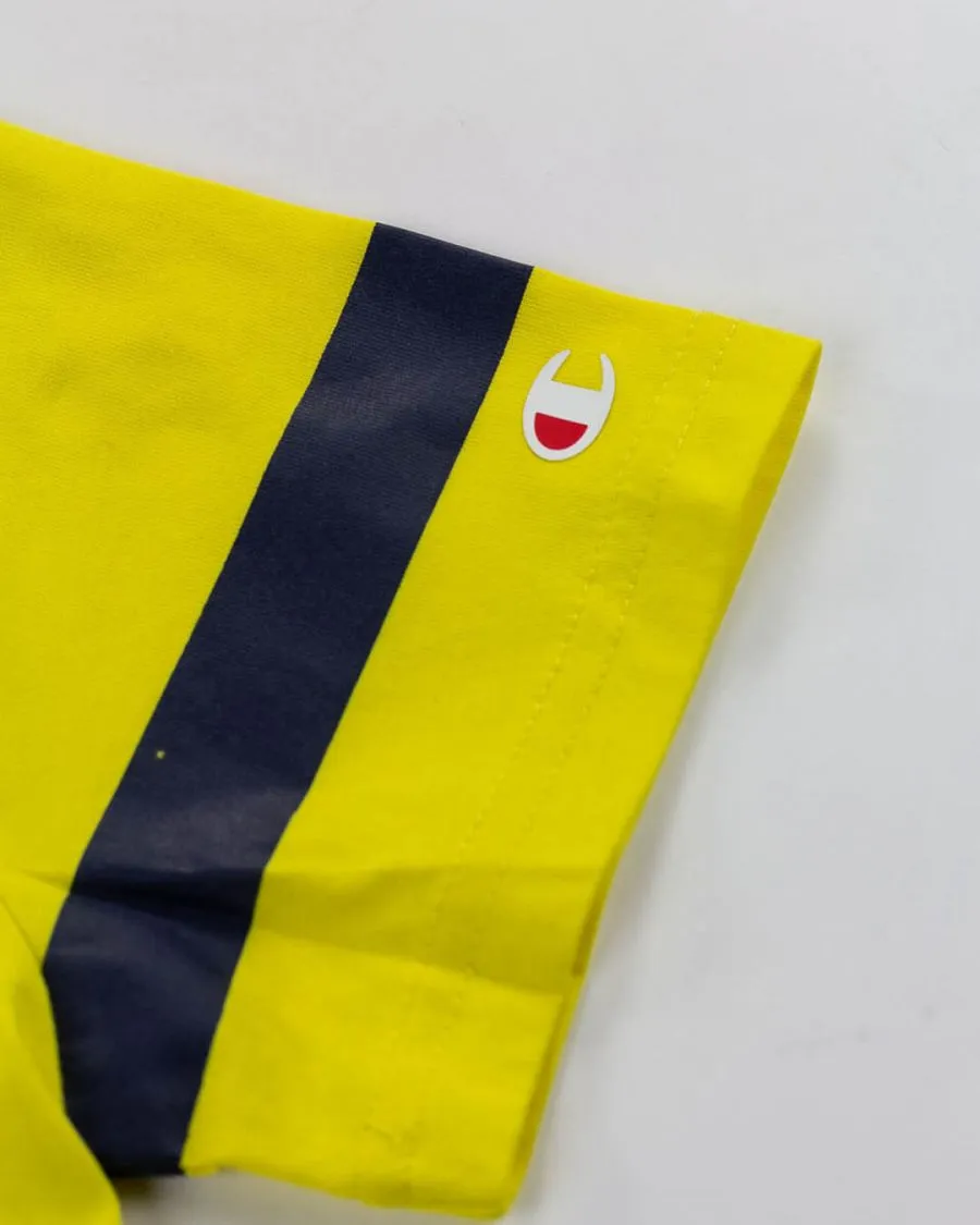 Completo Maglia E Pantalone Corto Champion - Giallo