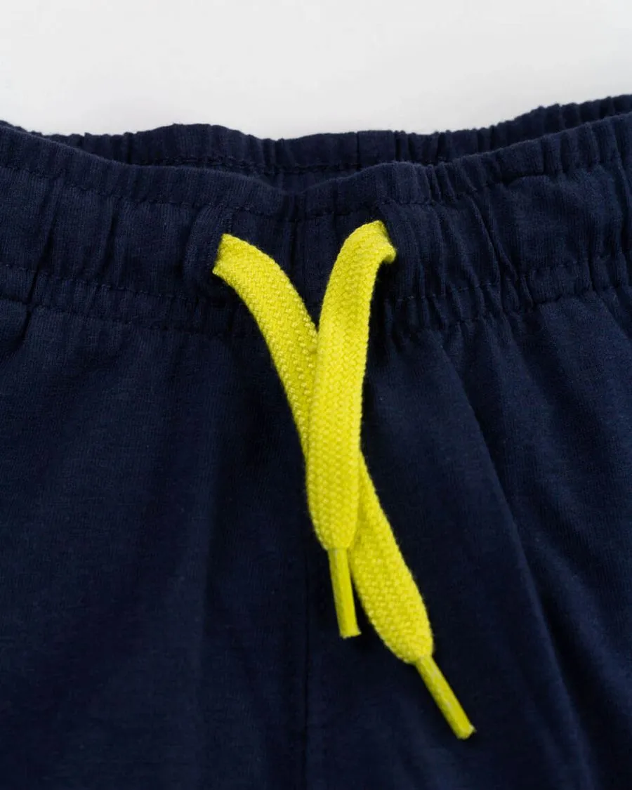 Completo Maglia E Pantalone Corto Champion - Giallo