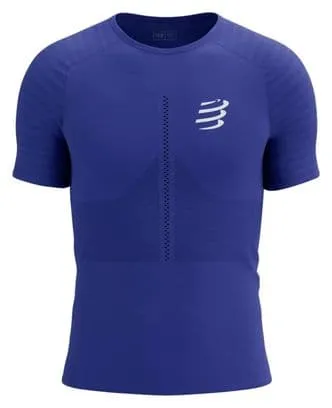 Compressport Racing Short Sleeve Jersey Blue