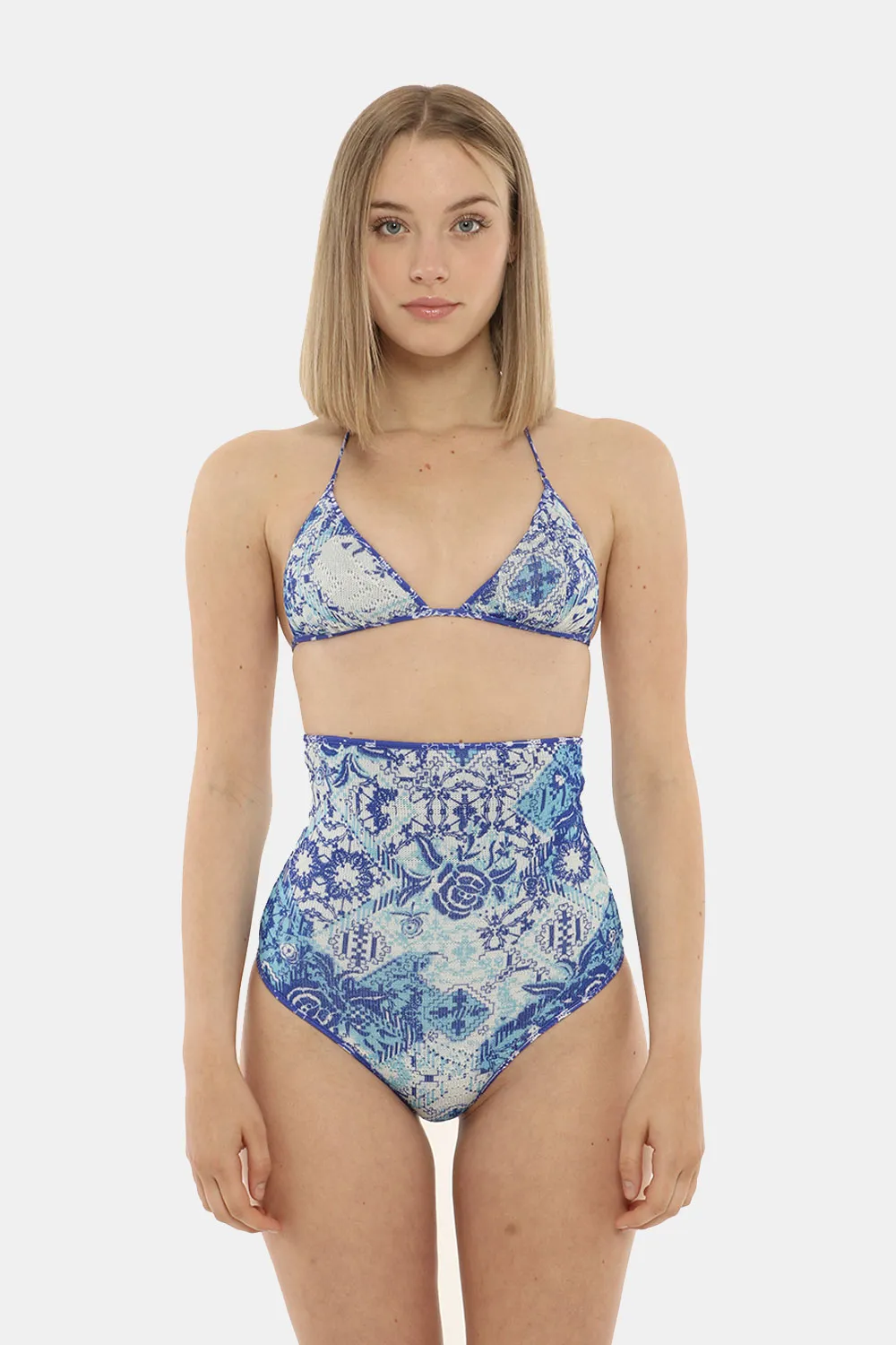 Costume F**k bikini azzurro