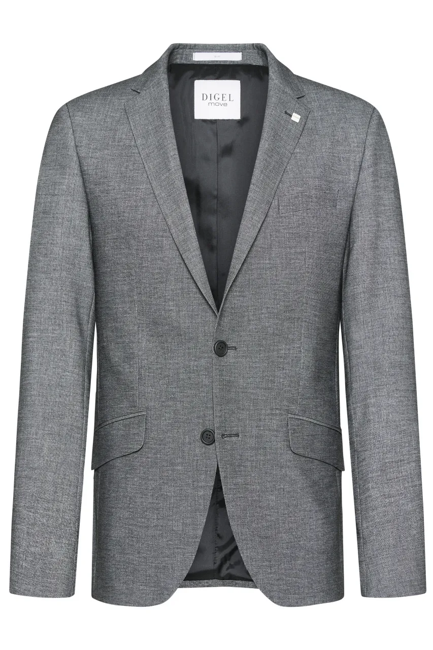 Dark grey slim fit hyperstretch digel dress