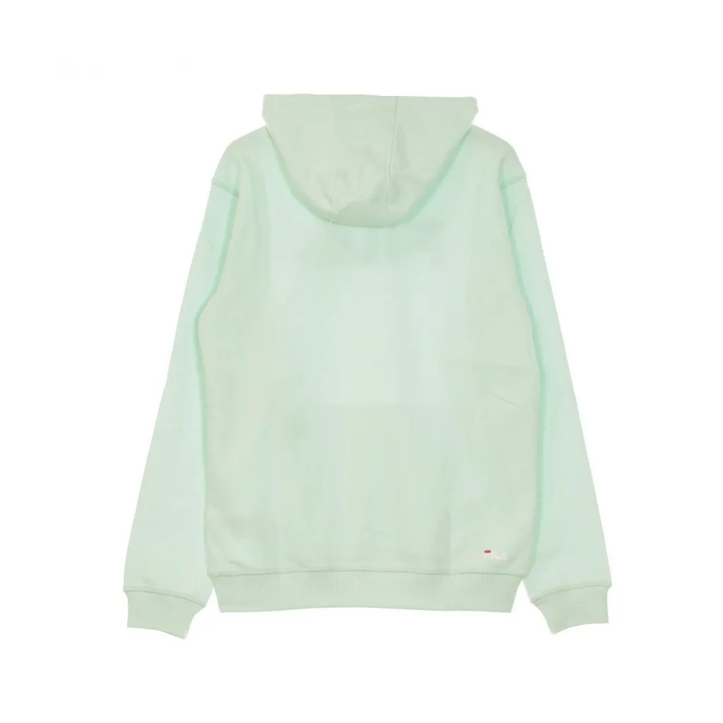 FELPA CAPPUCCIO CLASSIC PURE HOODY KANGAROO DUSTY AQUA