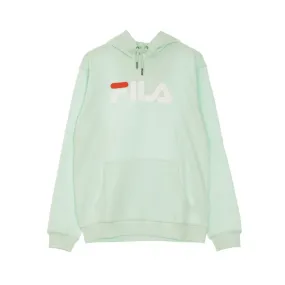 FELPA CAPPUCCIO CLASSIC PURE HOODY KANGAROO DUSTY AQUA