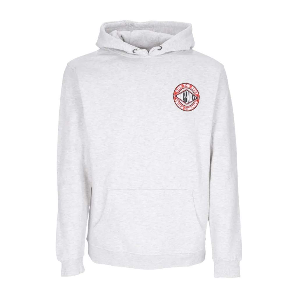 felpa cappuccio uomo btg summit union hoodie ATHLETIC HEATHER