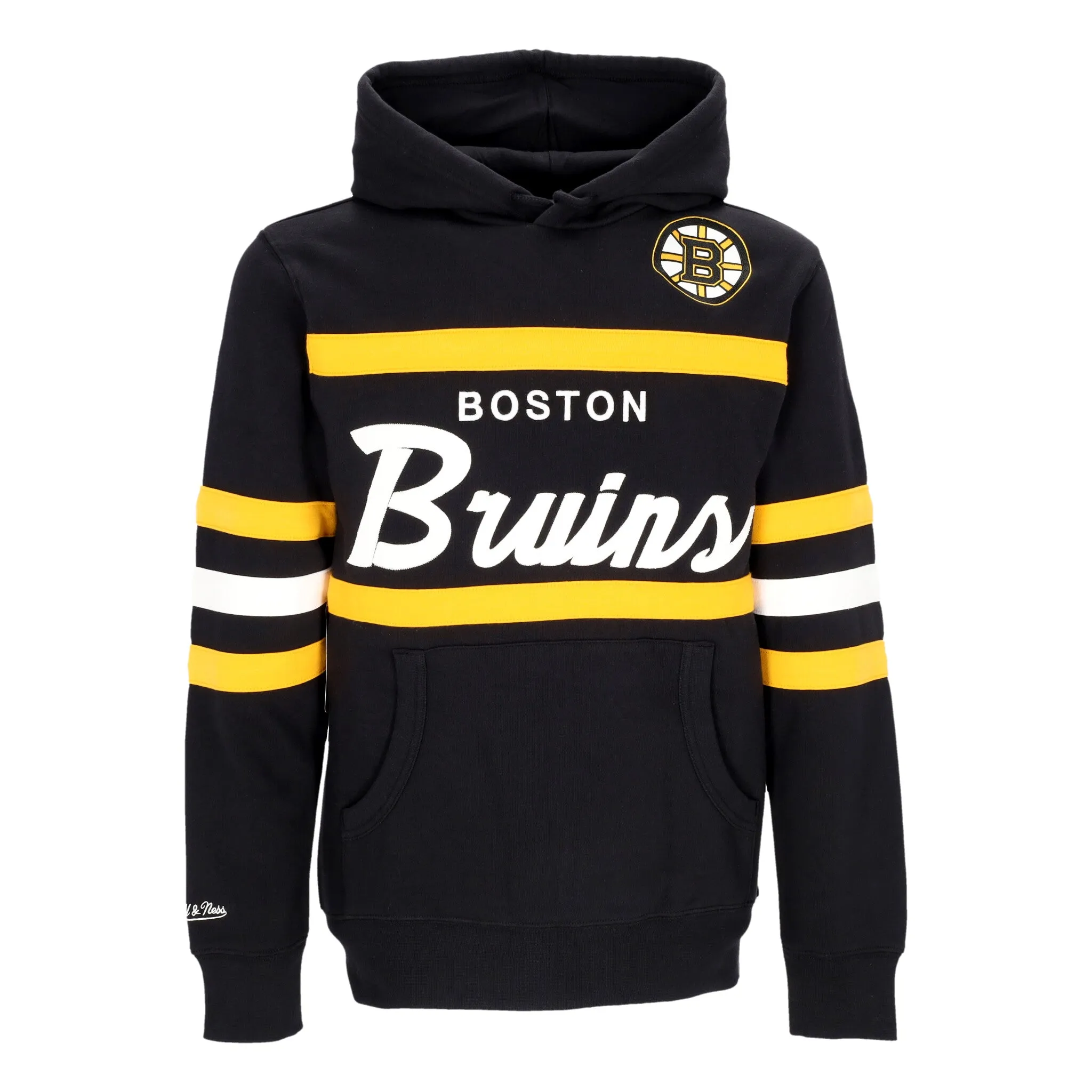 Felpa Cappuccio Uomo Nhl Head Coach Hoodie Bosbru Original Team Colors