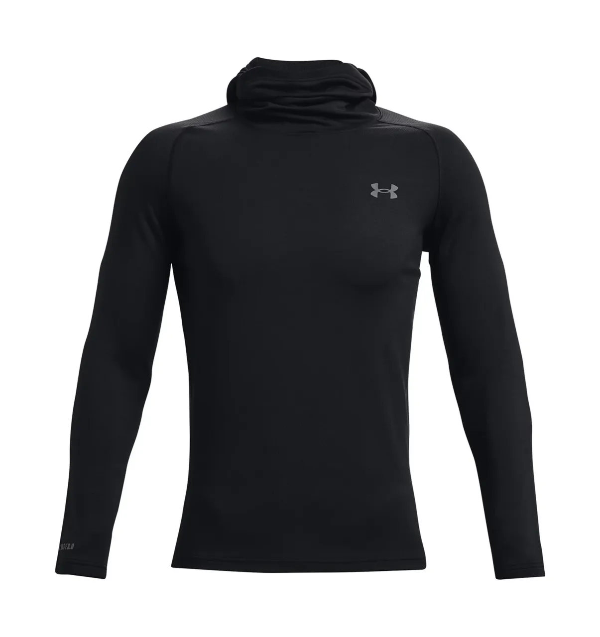 Felpa con cappuccio Under Armour Tactical UA Base 3.0 da uomo nera