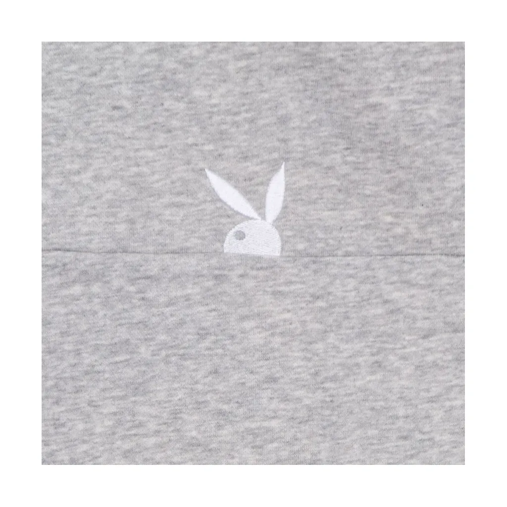 felpa girocollo uomo rabbit head crew x playboy GREY HEATHER