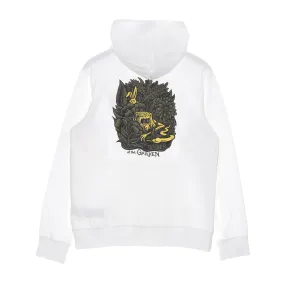 Felpa Leggera Cappuccio Uomo Covered Hood X Timber Optic White