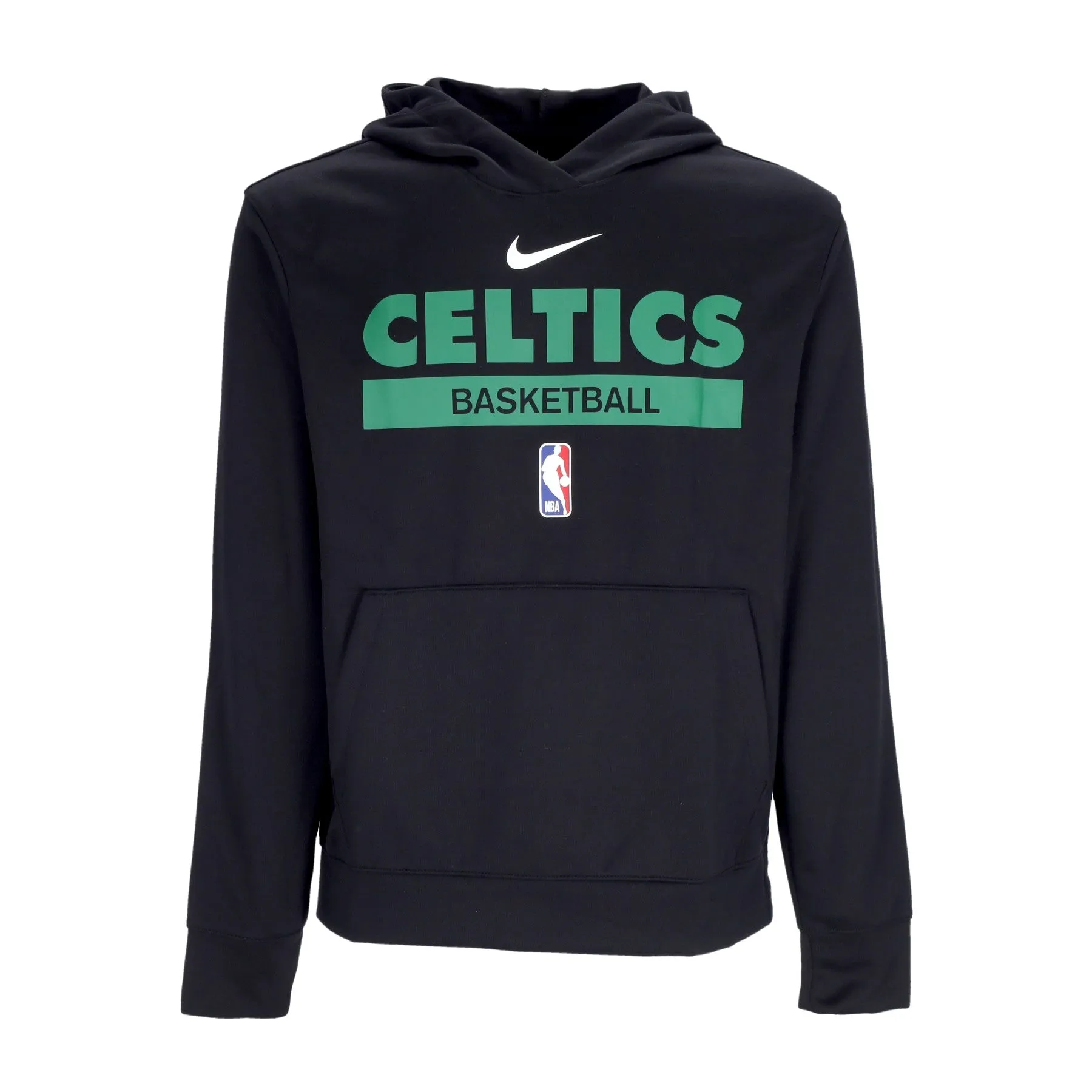 Felpa Leggera Cappuccio Uomo Nba Dri Fit Spotlight Hoodie Boscel Black