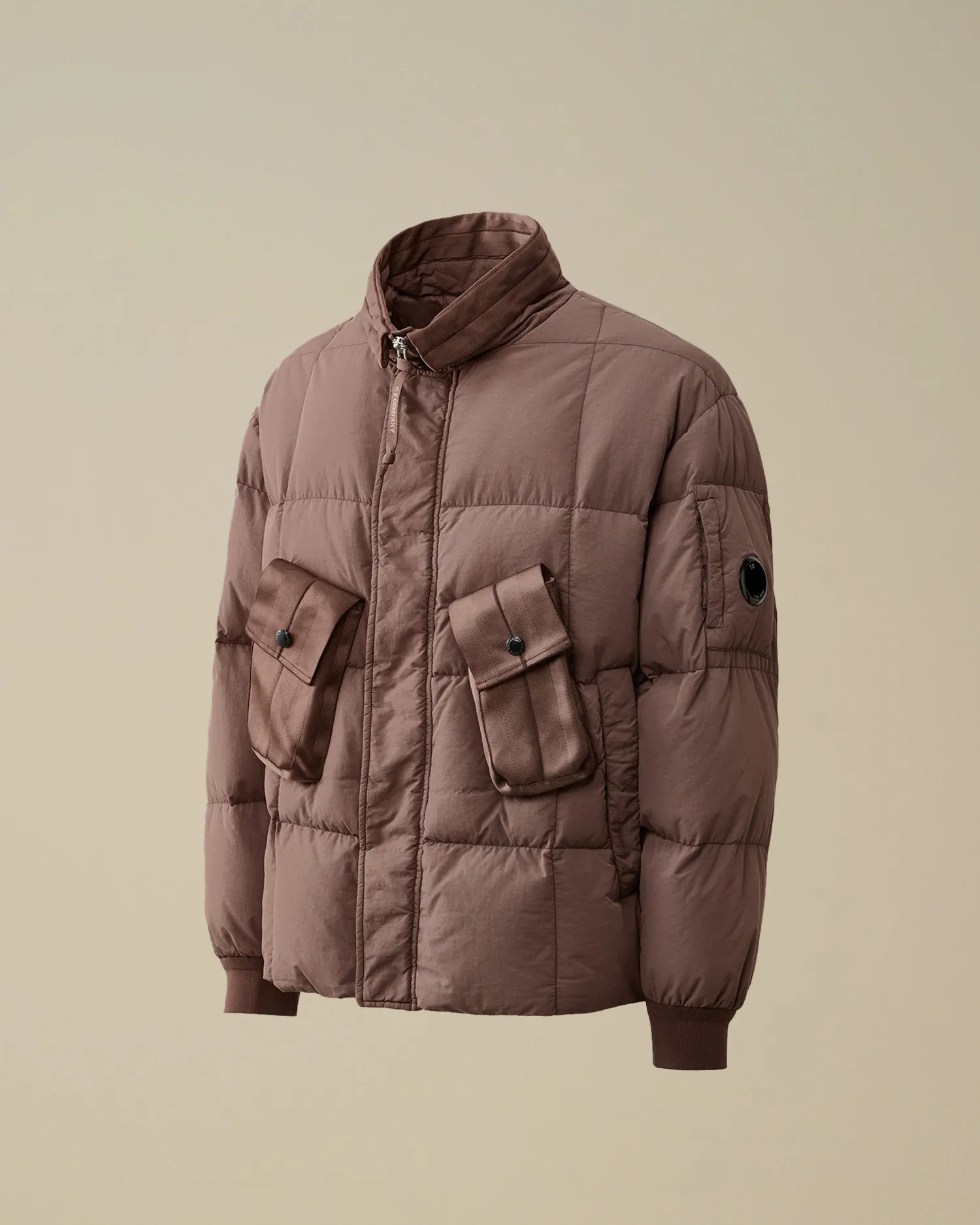 Flatt Nylon Short Down Jacket