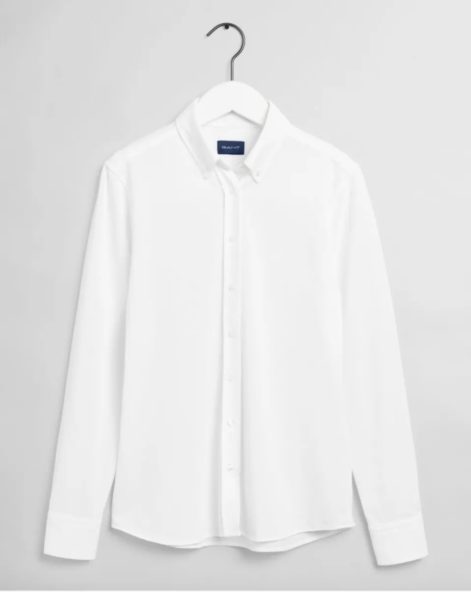 Gant camicia donna in jersey vestibilità slim 4320168