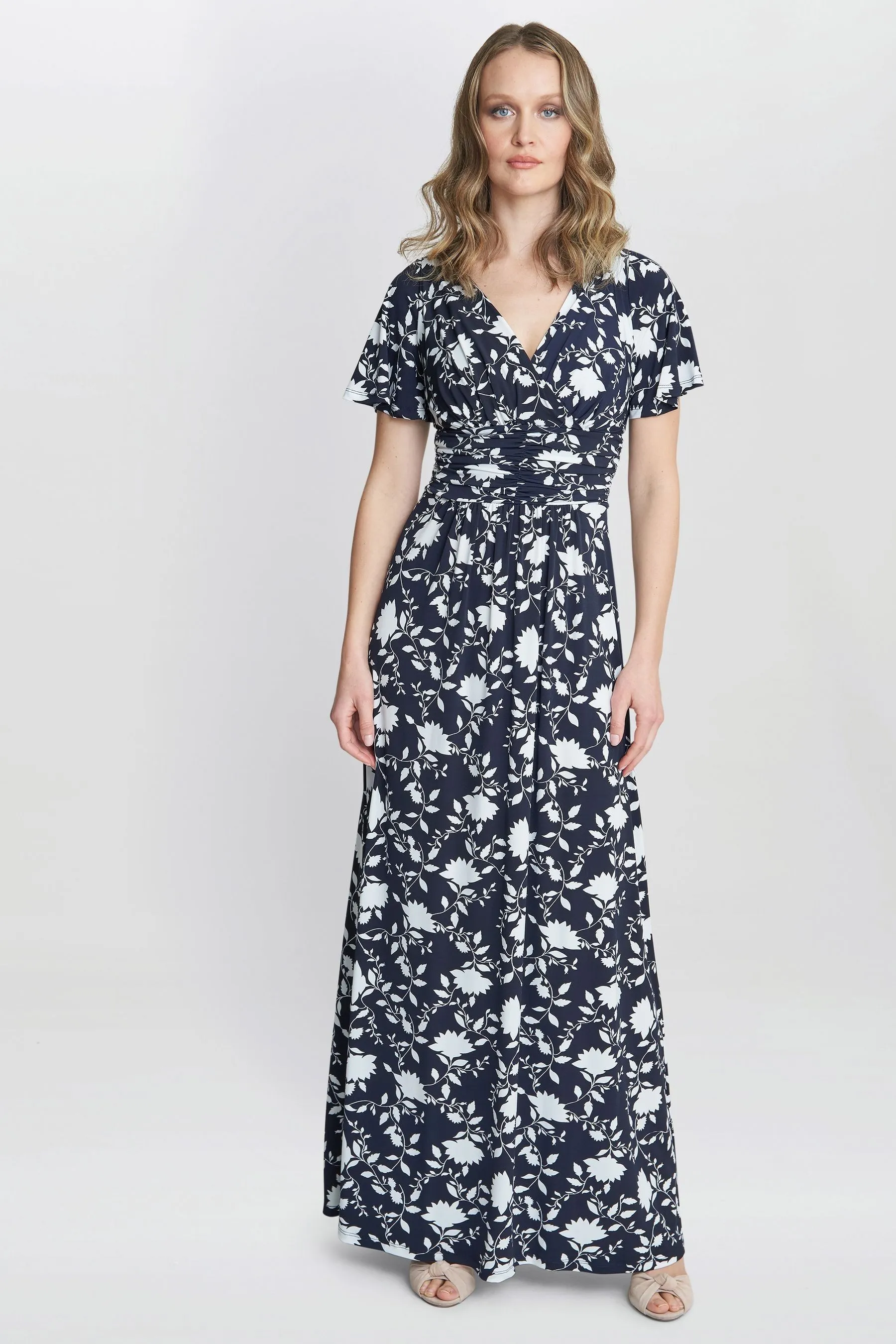 Gina Bacconi Blu - Faye - Abito maxi in jersey