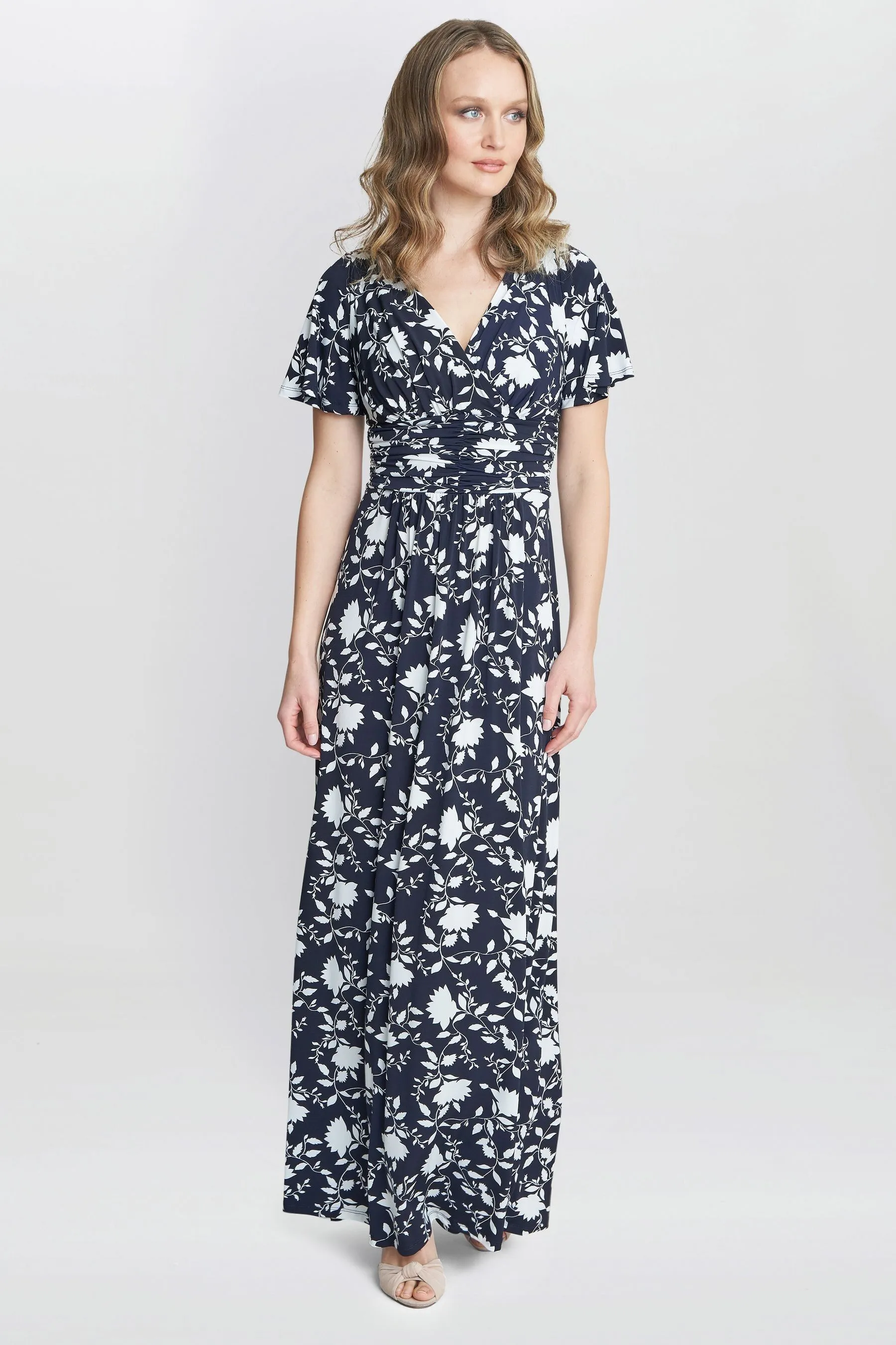 Gina Bacconi Blu - Faye - Abito maxi in jersey