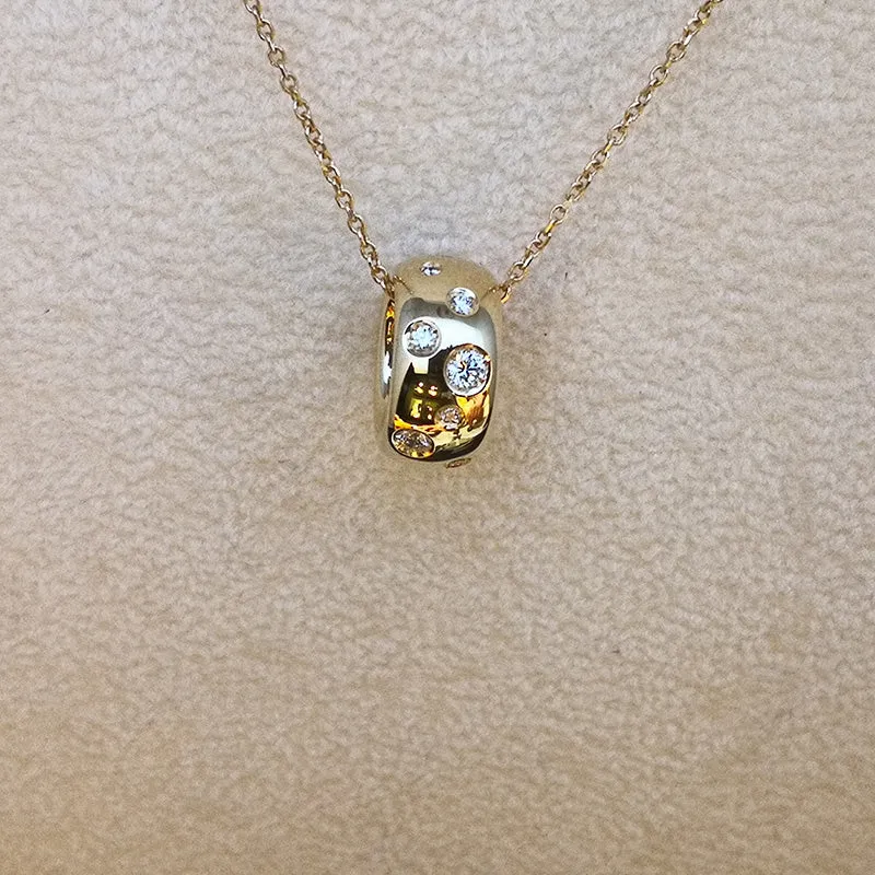 Girocollo Donna Brio CHIMENTO FOREVER in Oro Giallo e Diamanti