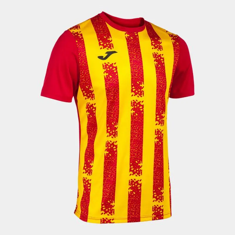 Inter Iii Short Sleeve T-Shirt Red Yellow