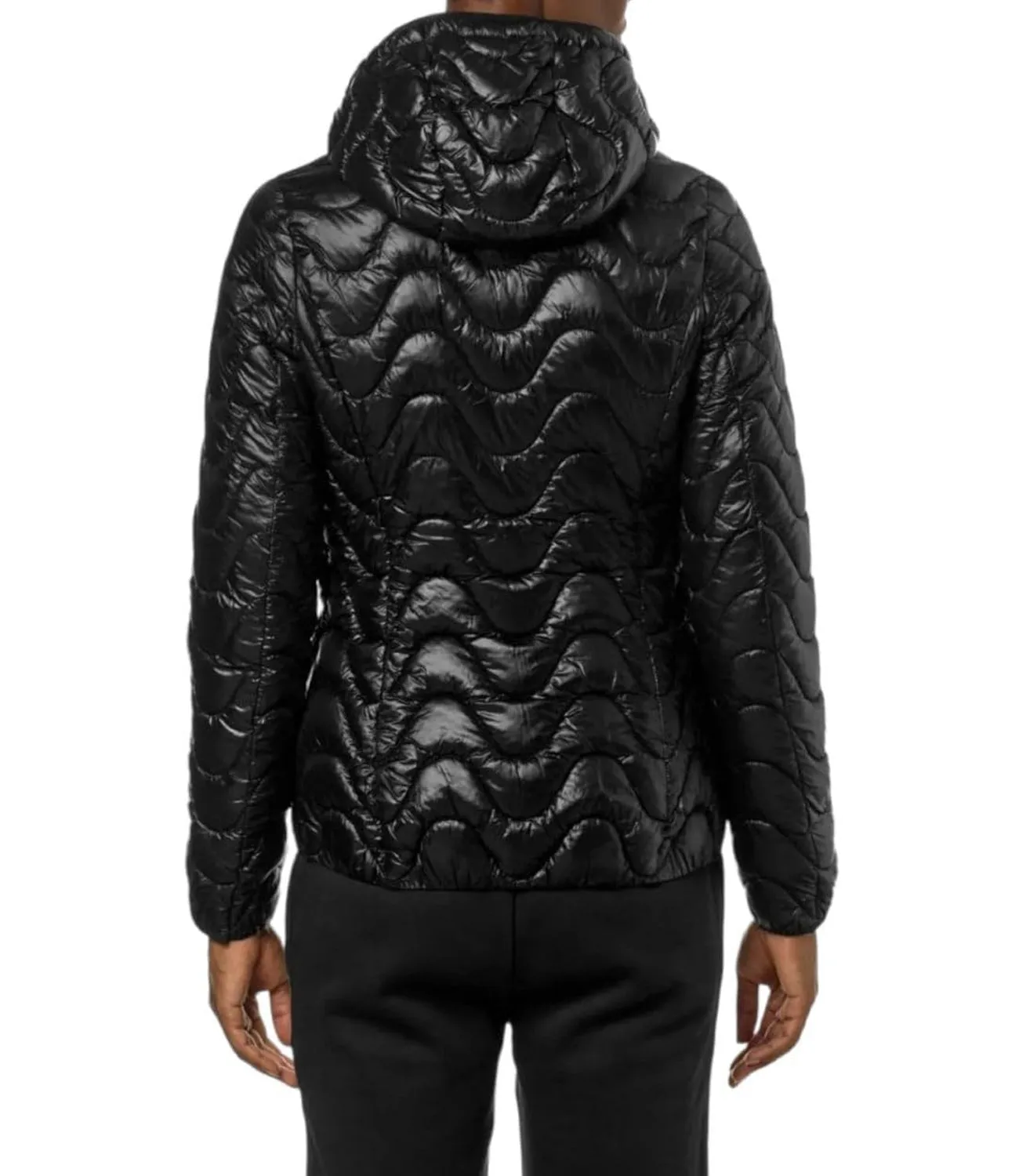 K-Way Piumino Lily Quilted Warm Donna Mod. K5126IW USY Black pure