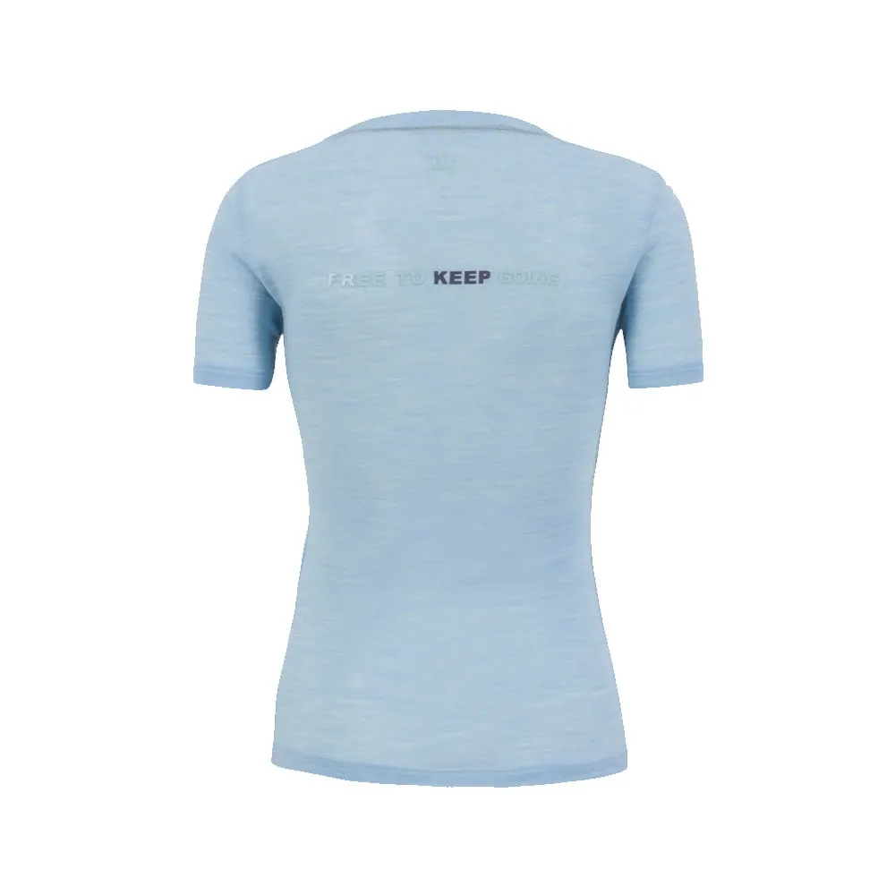 Karpos Maglia Trekking Coppolo Merino Aquamarine Donna