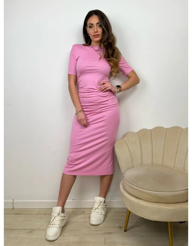 LONG DRESS DORY LUMINA ROSA