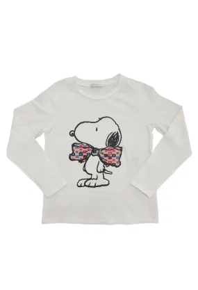 LULU  t-shirt snoopy bianca