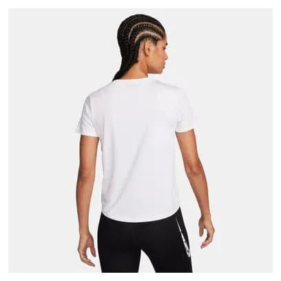 Maglia a manica corta Nike One Swoosh Donna Bianco