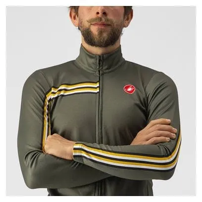 Maglia a manica lunga Castelli Unlimited Thermal Khaki