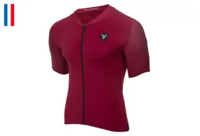 Maglia Aero Coppa Bordeaux manica corta LeBram Allos