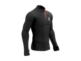 MAGLIA COMPRESSPORT WINTER TRAIL POSTURAL LS TOP MEN'S - BLACK