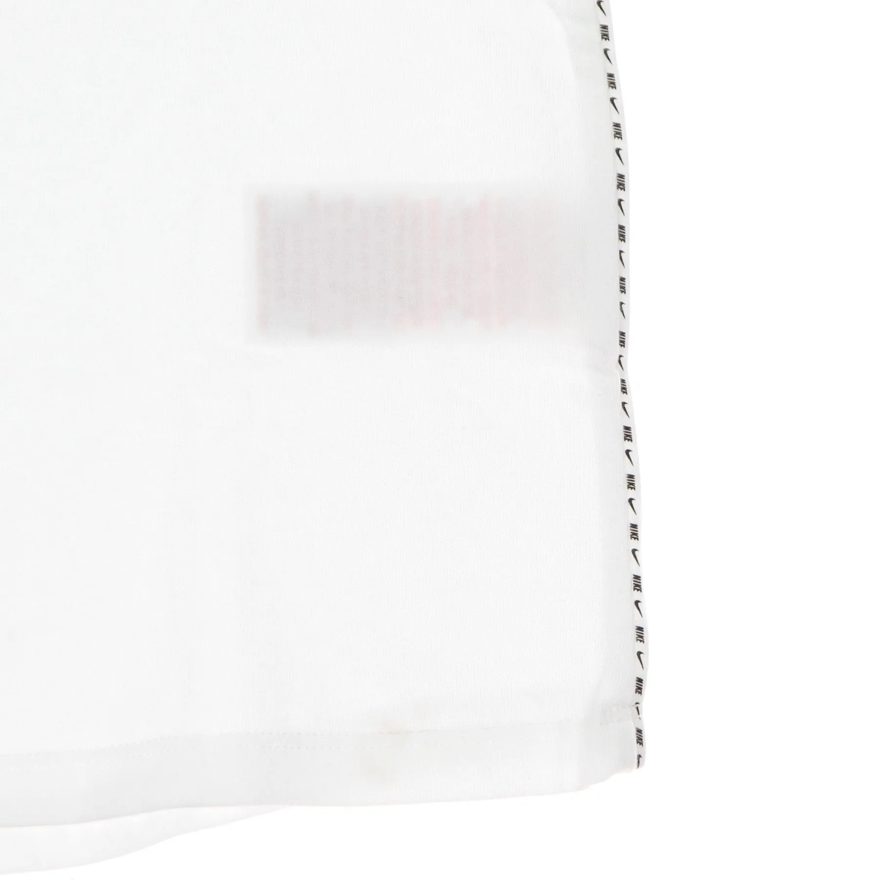 Maglietta Corta Ragazza G Sportswear Repeat Crop Tee White/black