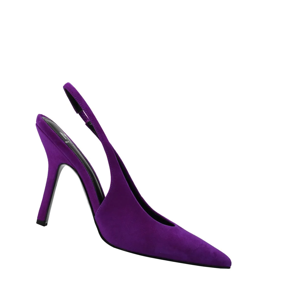 Marc Fisher Heels & Pumps Outlet Emalyn Slingback Pump Donna Pelle Scamosciata Magenta