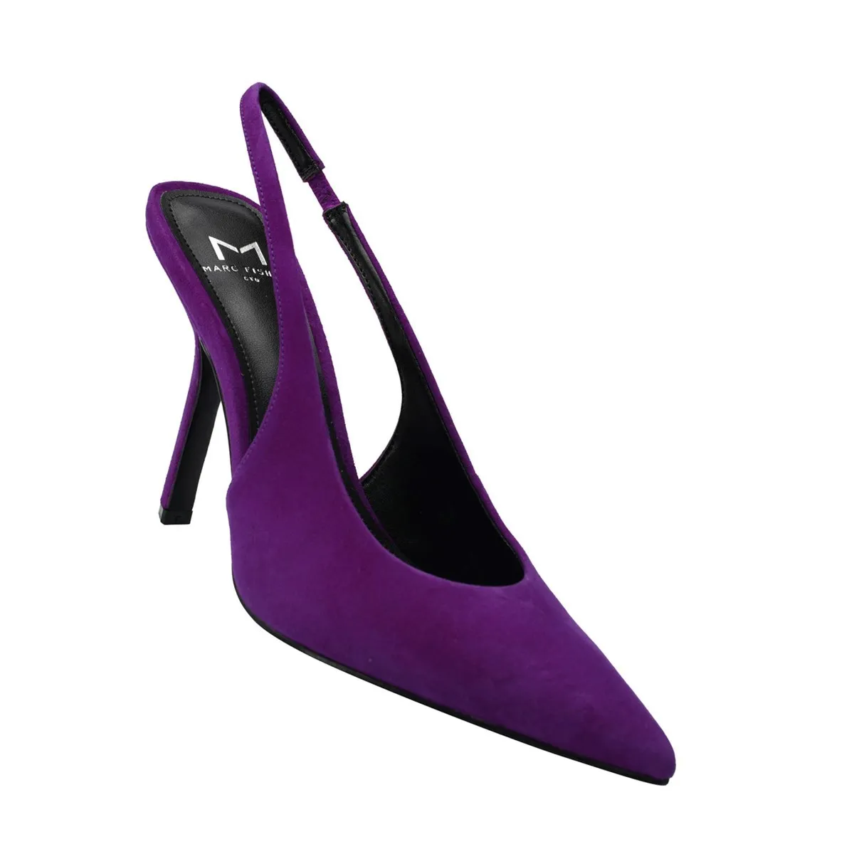 Marc Fisher Heels & Pumps Outlet Emalyn Slingback Pump Donna Pelle Scamosciata Magenta