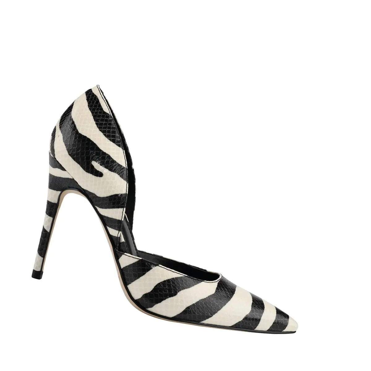 Marc Fisher Heels & Pumps Under Christa Scarpe con punta a punta da donna Zebra Snake