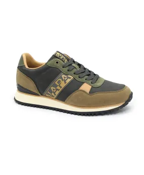 NAPAPIJRI JSWA91 COSMO SYN brown ebony marrone scarpe uomo sneakers lacci