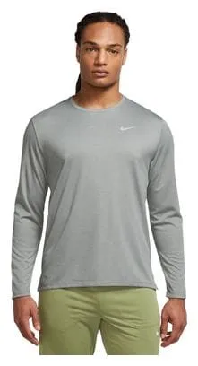 Nike Dri-Fit UV Miler Long Sleeve Jersey Grey