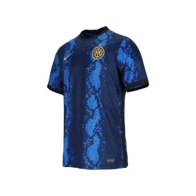 NIKE MAGLIA INTER 2021/22 UFFICIALE HOME STADIUM JERSEY - NERO/AZZURRA