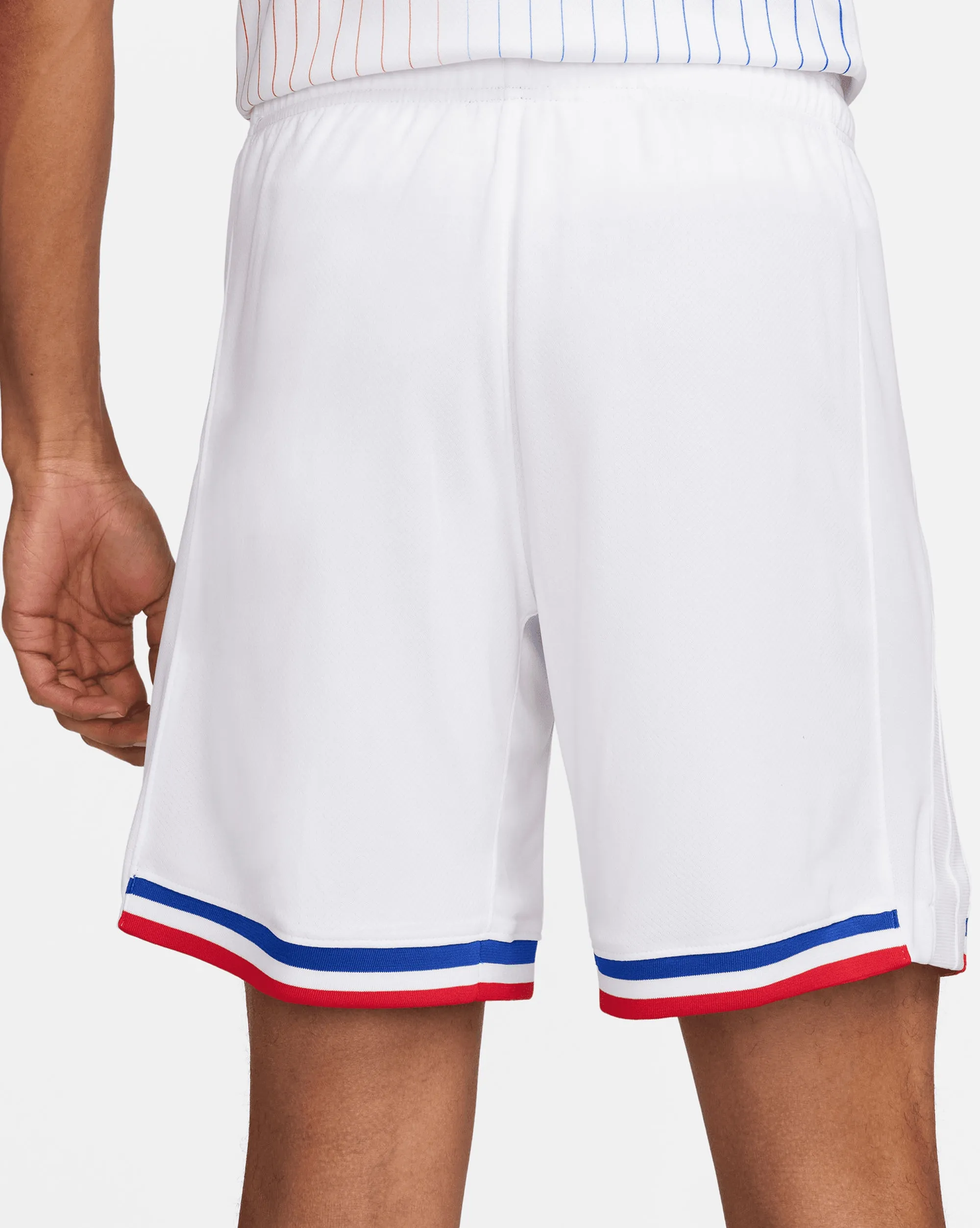 Nike Pantaloncino Home Francia 2024/2025 Bianco Uomo