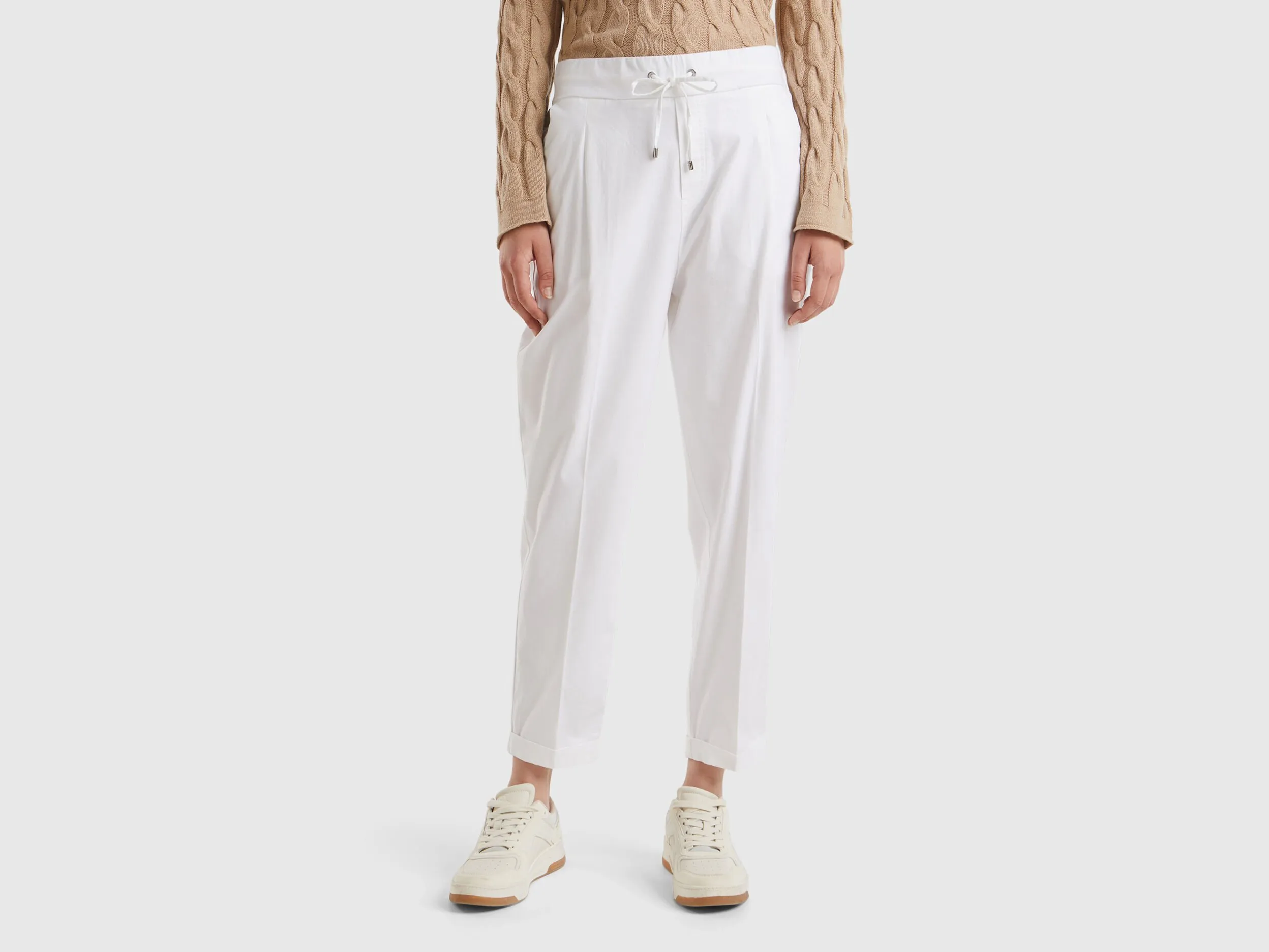 Nuovi arrivi Joggers in cotone elasticizzato