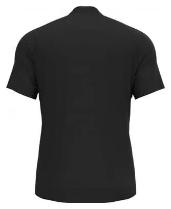 Odlo Essential Trail Short Sleeve 1/2 Zip Jersey Black