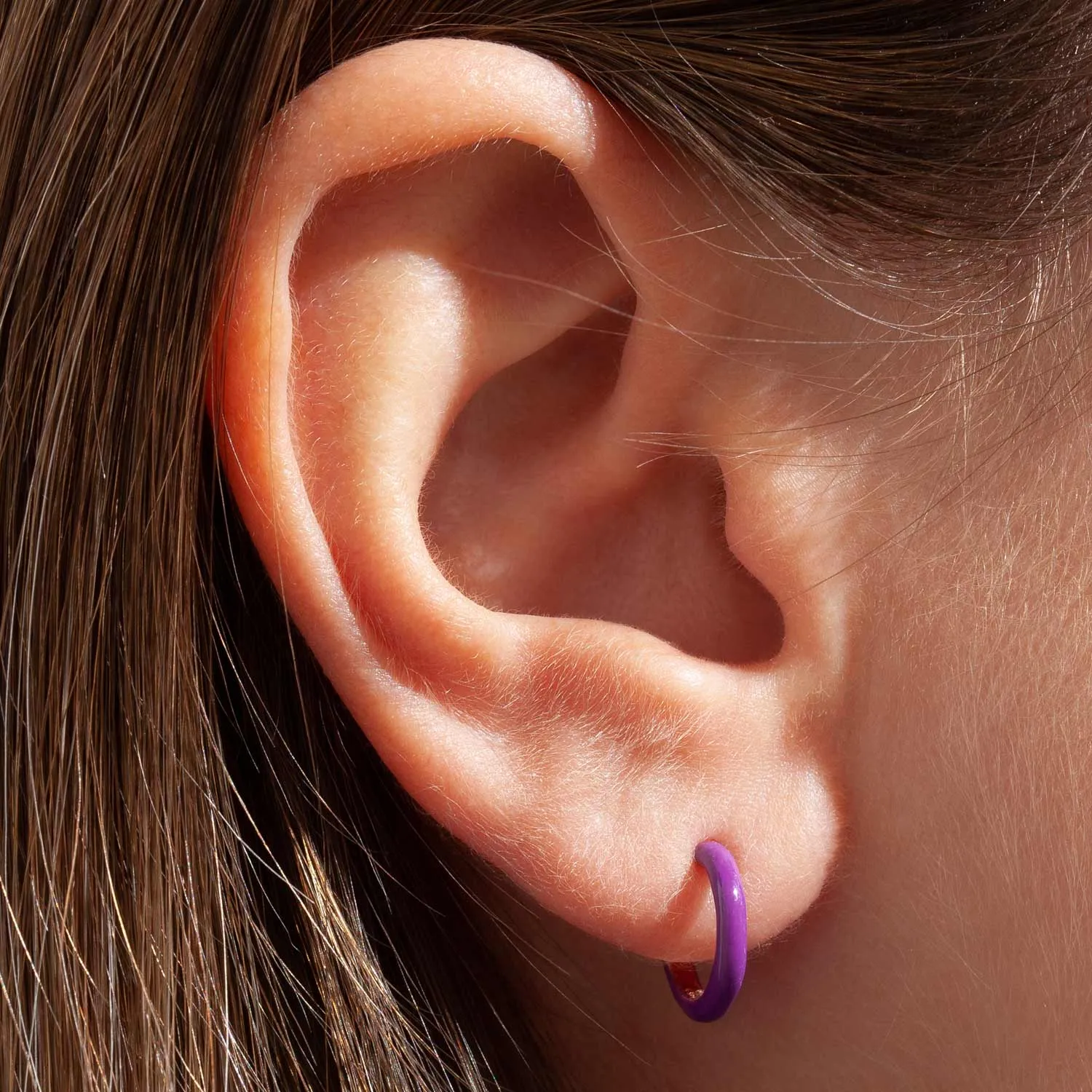 ORECCHINI BASIC VIOLETTA