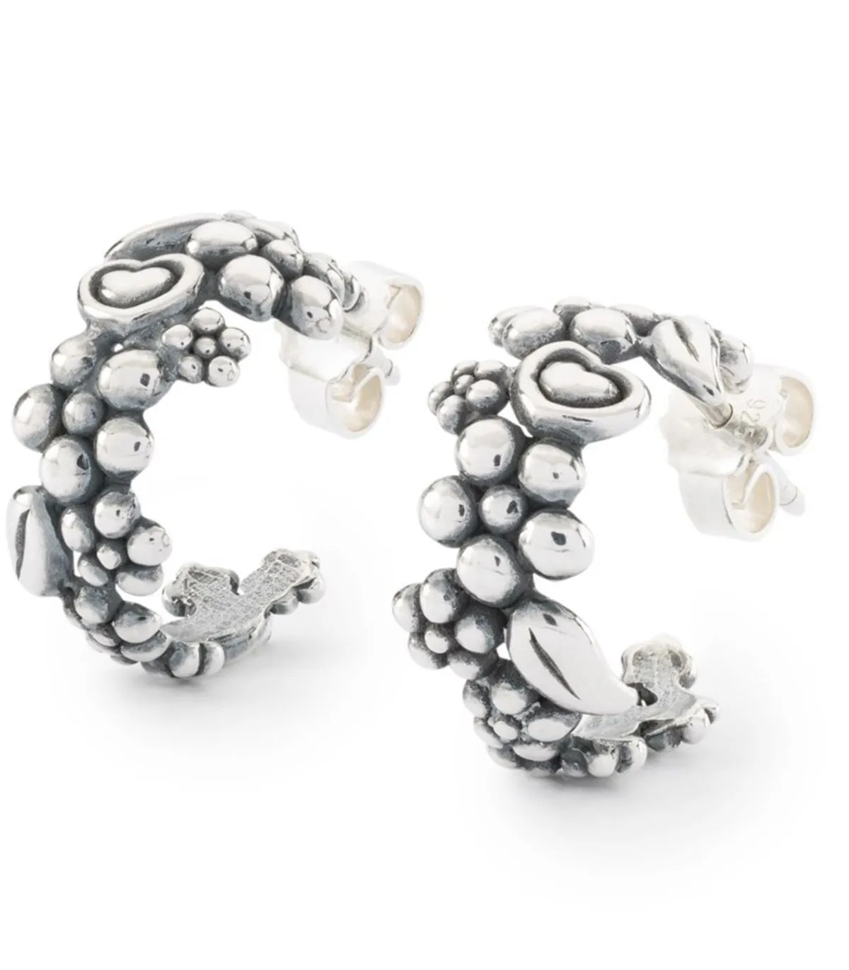 Orecchini Ghirlanda D'Amore Trollbeads By Thun Collezione Autunno