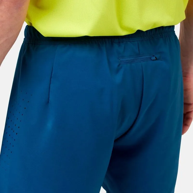 Pantaloncini da corsa da uomo Odlo 2 En 1 Zeroweight (Blue Wing Teal)